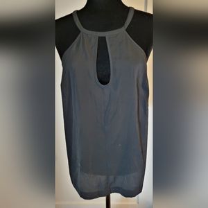 Black fashion tank, size medium